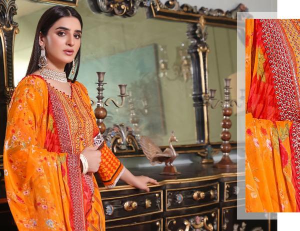 Apna Razia Sultan-38 Cotton Designer Printed Dress Material